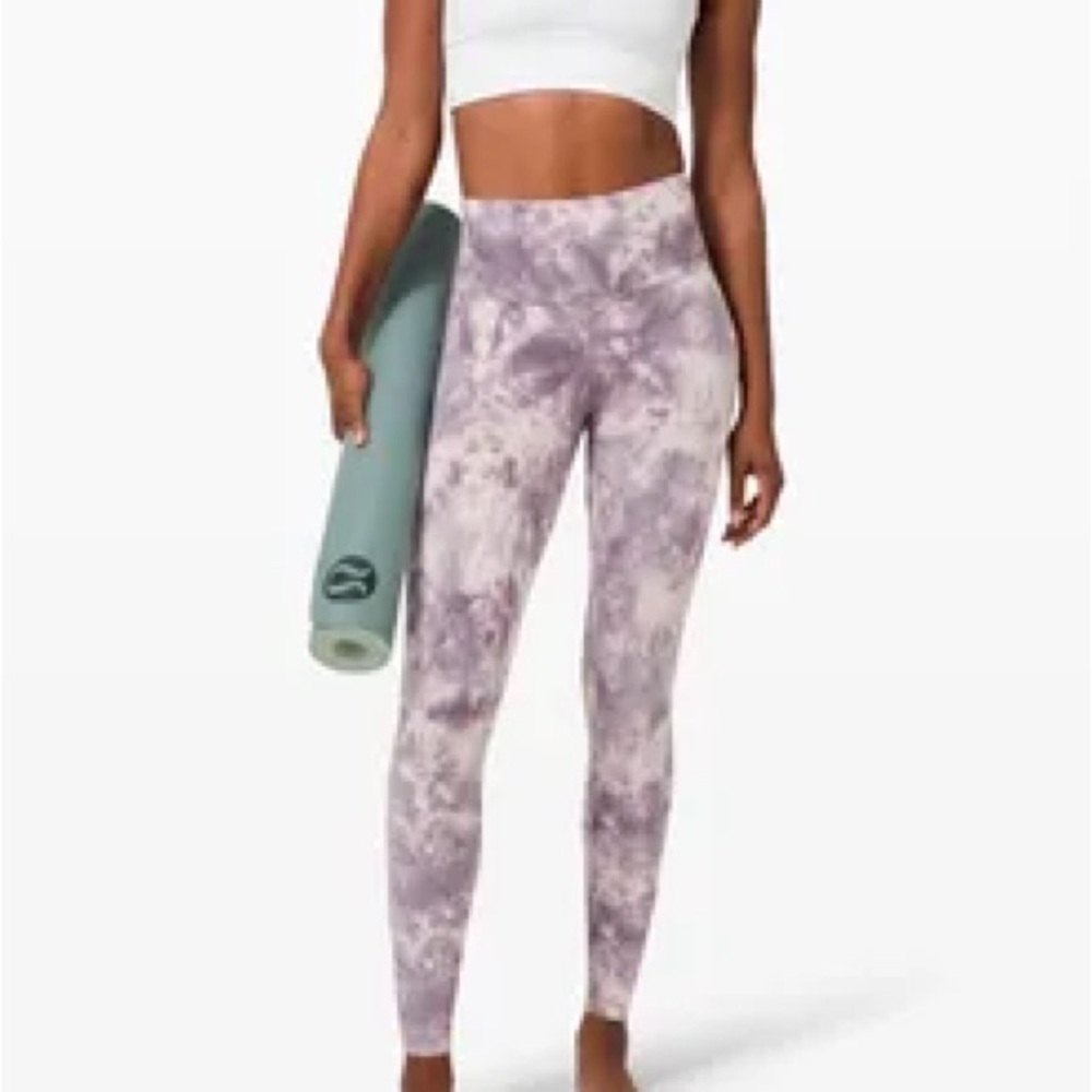 Lululemon🍋 Align Leggings Diamond Dye Iced Iris & Perry Purple